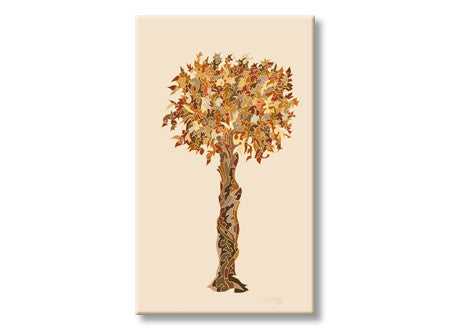 Eleonora Goretkin - Tree I Beige - All Rights Reserved